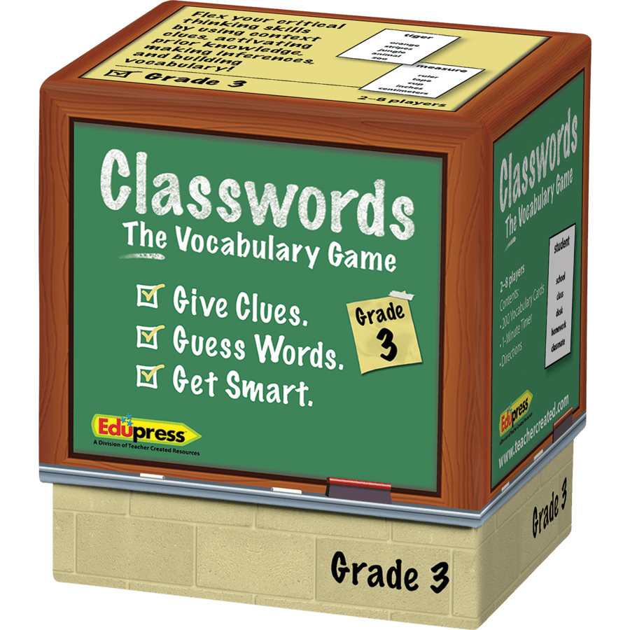 Classwords Grade 3-Subjects - Reading - Reading Manipulatives-Tools 4 Teaching-Classroom Decor and More