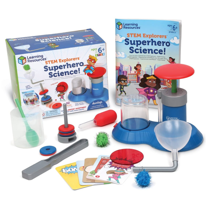 STEM Explorers™ Super Hero Science Set-Science & STEM-Tools 4 Teaching-Classroom Decor and More