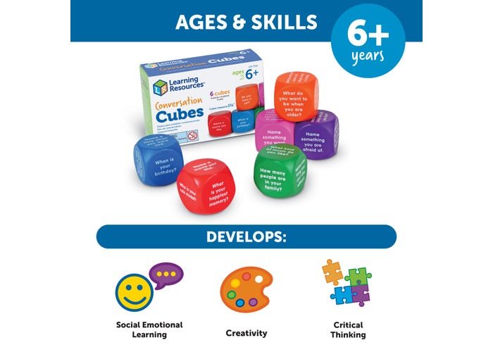 Conversation Cubes-Classroom Essentials-Tools 4 Teaching-Classroom Decor and More