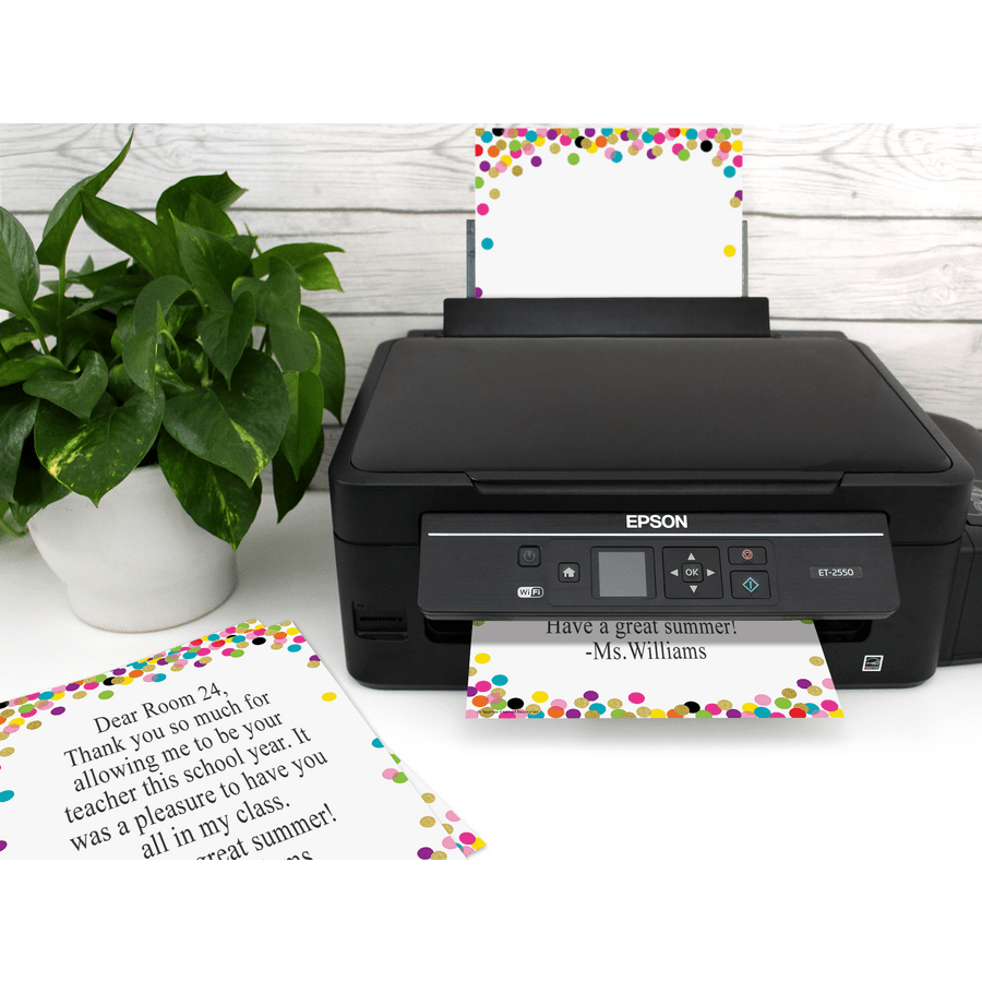 Confetti Computer Paper-Computer Paper-Tools 4 Teaching-Classroom Decor and More