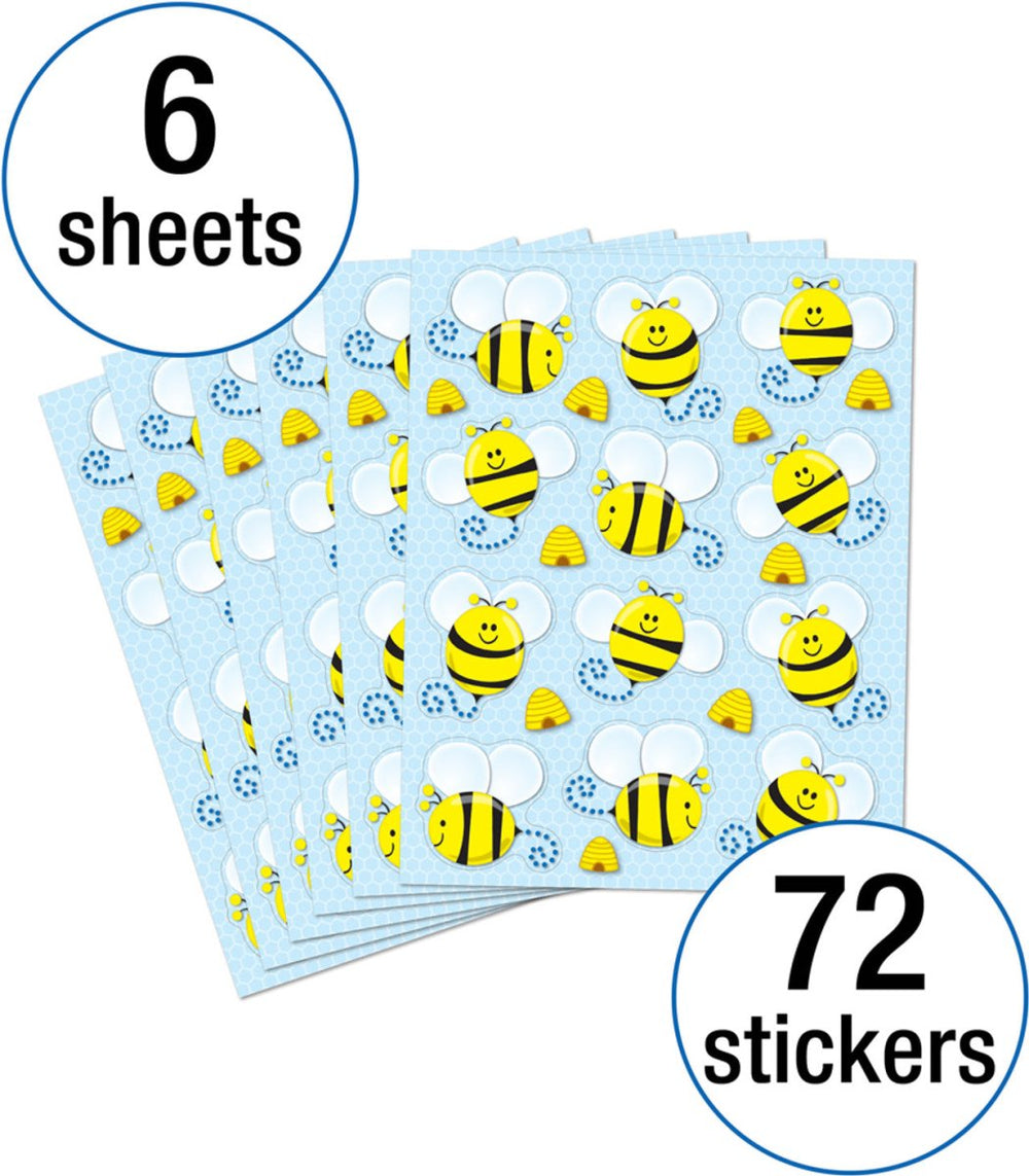 Bees Shape Stickers - Tools 4 Teaching