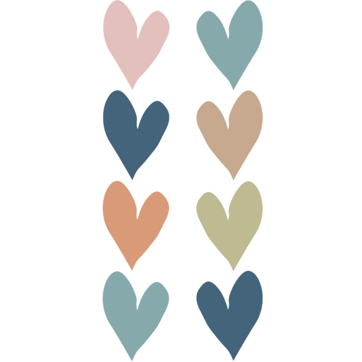 Everyone is Welcome Hearts Mini Stickers-Stickers-Tools 4 Teaching-Classroom Decor and More