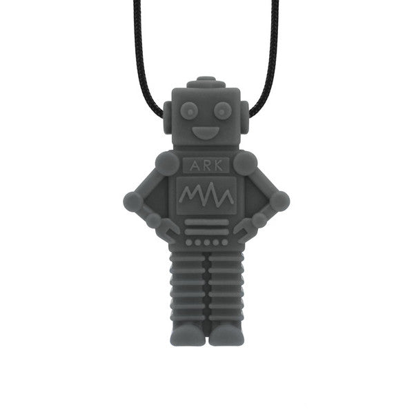 Ark's Robochew™ Sensory Chew Necklace - Dark Grey, XXT / Very Firm-Sensory-Tools 4 Teaching-Classroom Decor and More