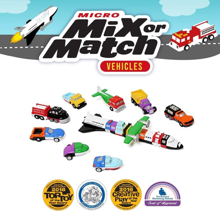 MICRO Mix or Match Vehicles Deluxe 1-Vehicles & Construction-Tools 4 Teaching-Classroom Decor and More