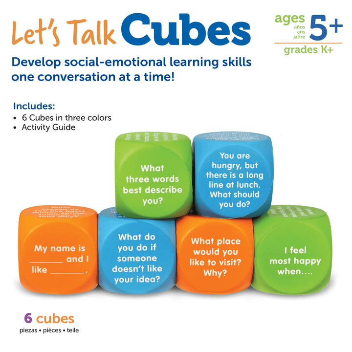 Let's Talk Cubes-Writing-Tools 4 Teaching-Classroom Decor and More