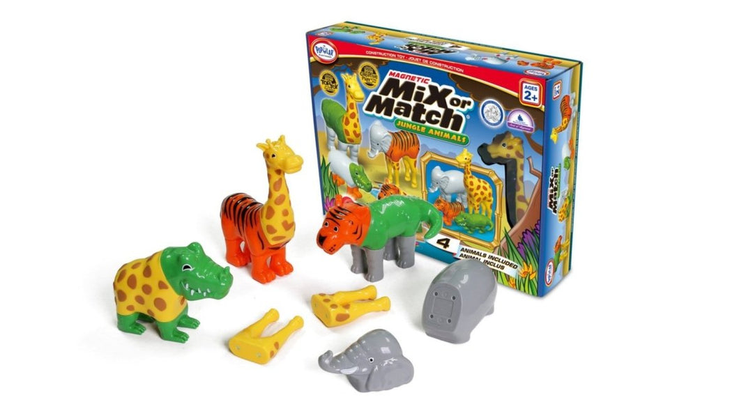 Magnetic Mix or Match Jungle Animals-Toys-Tools 4 Teaching-Classroom Decor and More