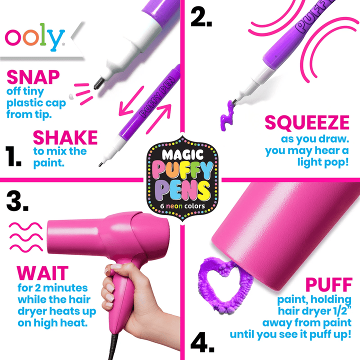 Magic Puffy Pens-Craft Activity-Tools 4 Teaching-Classroom Decor and More
