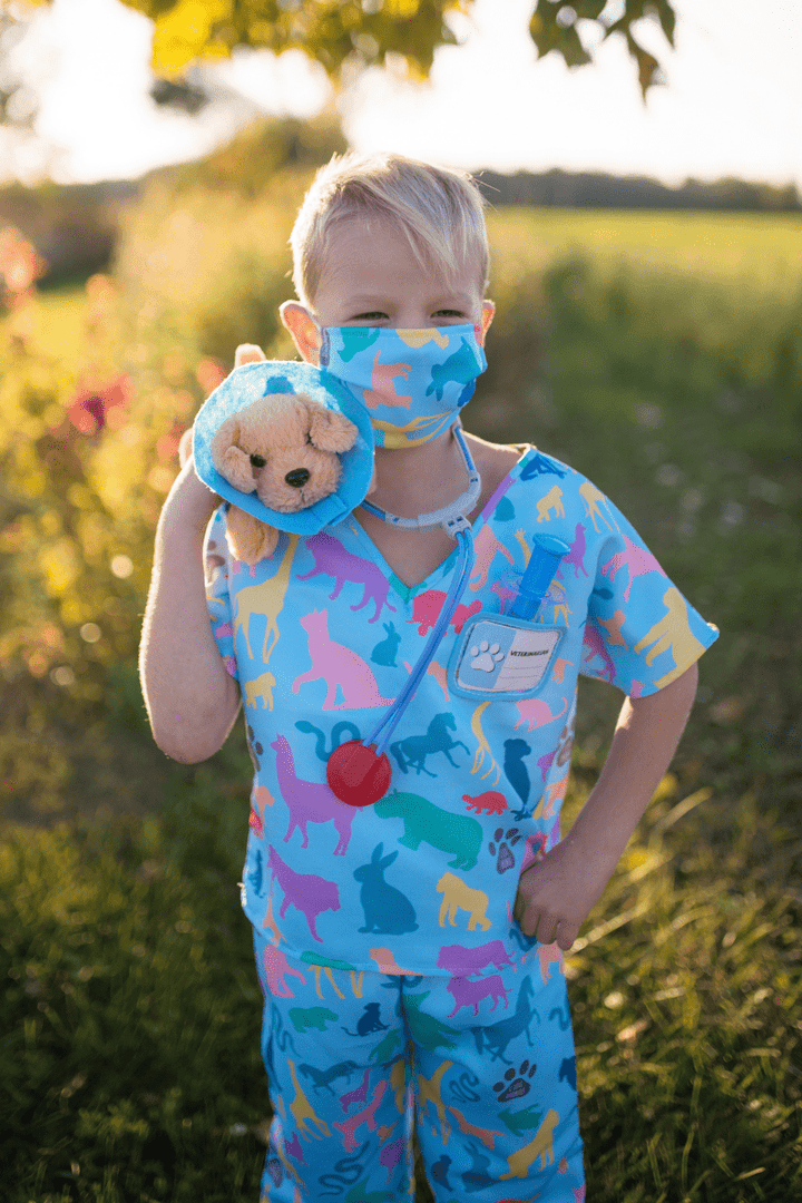 Veterinarian Scrubs With Accessories, Size 5-6-Dress Up & Jewelry-Tools 4 Teaching-Classroom Decor and More
