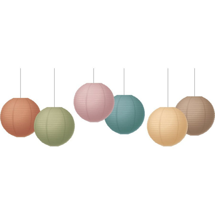 Everyone is Welcome 8" Hanging Paper Lanterns-Lanterns-Tools 4 Teaching-Classroom Decor and More