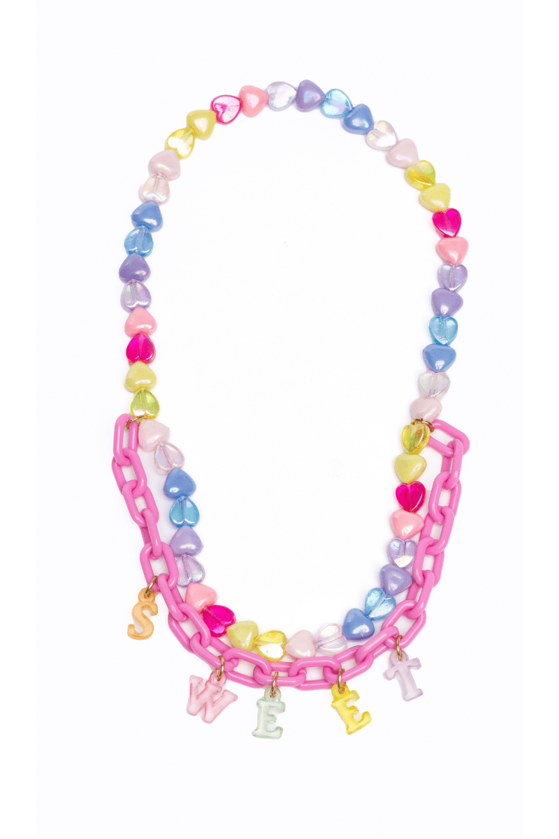 Sweet Heart Necklace, Assorted-Dress Up & Jewelry-Tools 4 Teaching-Classroom Decor and More