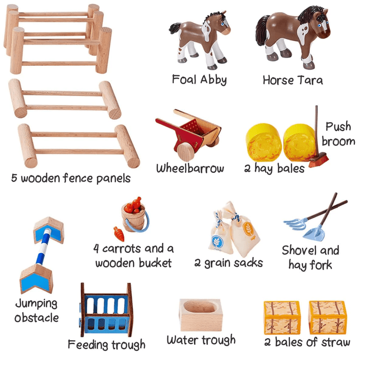 *Little Friends Happy Horse Riding Stable-Dolls-Tools 4 Teaching-Classroom Decor and More