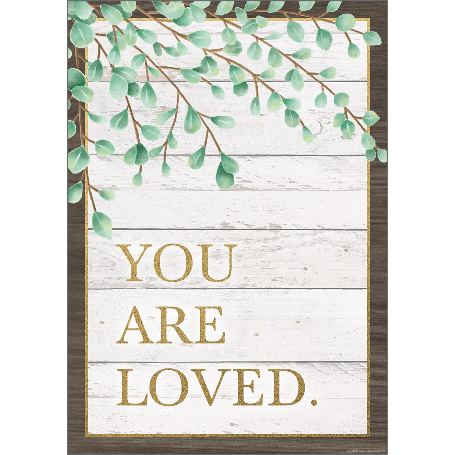 You Are Loved Positive Poster-Posters-Tools 4 Teaching-Classroom Decor and More