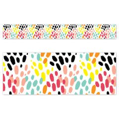 Jungle Friends Messy Tracks EZ Border-Borders-Tools 4 Teaching-Classroom Decor and More