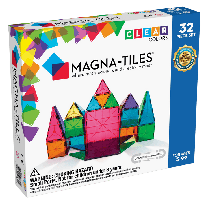 *Magna-Tiles® Classic 32-Piece Set-Magnatiles-Tools 4 Teaching-Classroom Decor and More