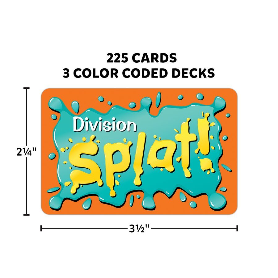 Math Splat Game: Division-Multiplication & Division-Tools 4 Teaching-Classroom Decor and More