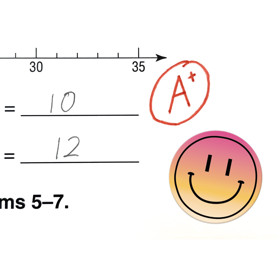 Brights 4Ever Smiley Faces Stickers-Stickers-Tools 4 Teaching-Classroom Decor and More