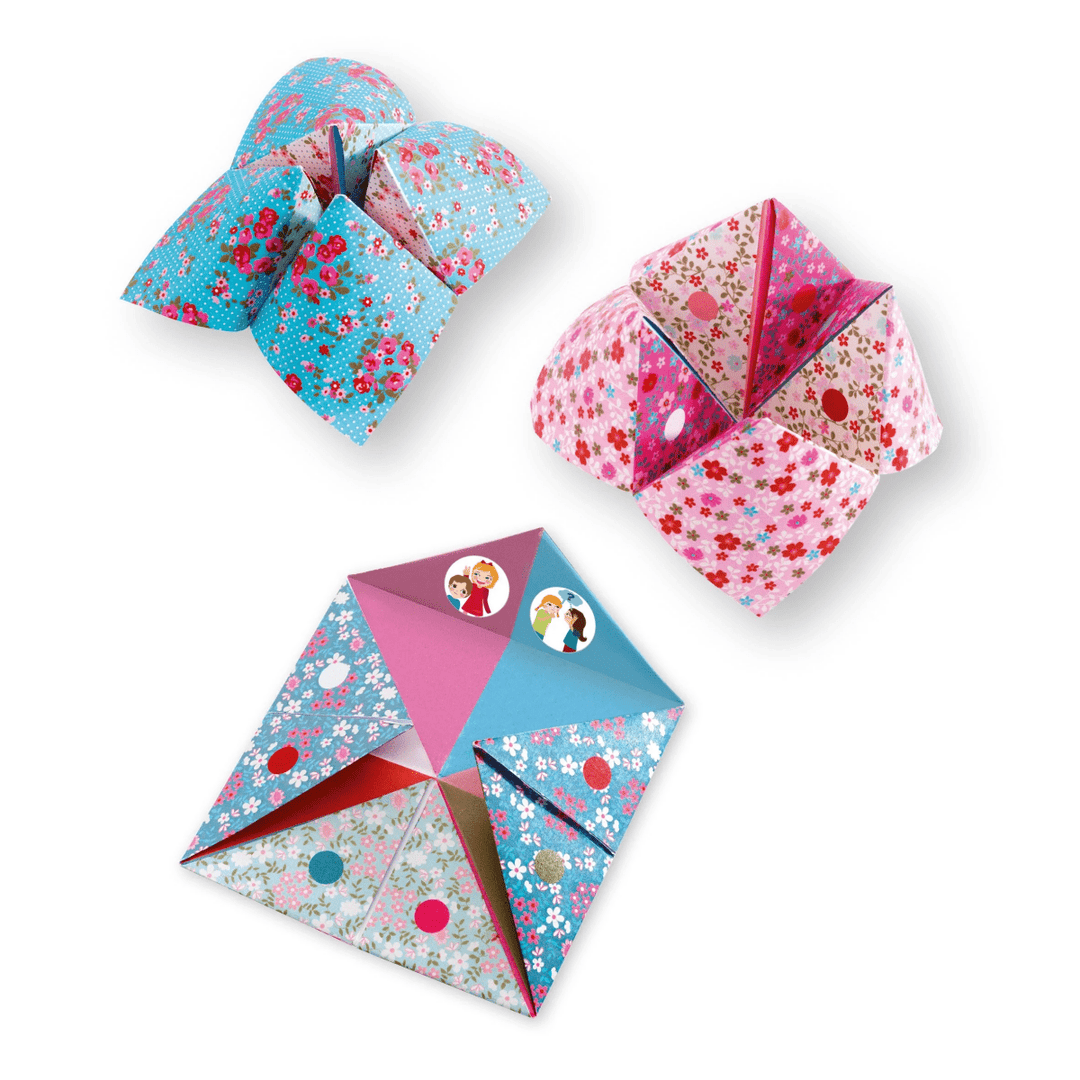 Flower Fortune Tellers Origami Paper Craft Kit-Craft Activity-Tools 4 Teaching-Classroom Decor and More