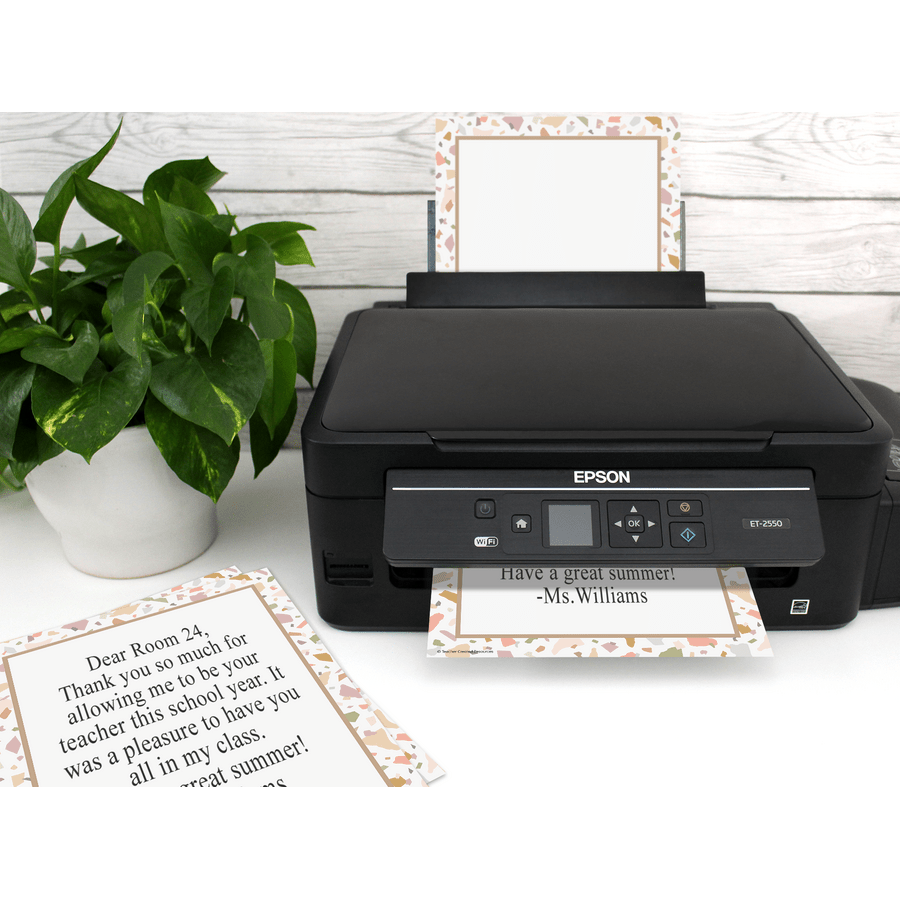 Terrazzo Tones Computer Paper-Computer Paper-Tools 4 Teaching-Classroom Decor and More