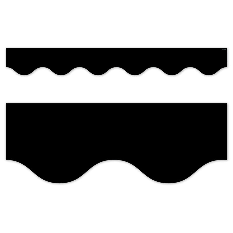 Black Wavy EZ Border-Borders-Tools 4 Teaching-Classroom Decor and More