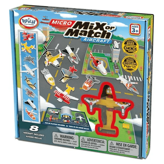 Micro Mix or Match Aircraft-Vehicles & Construction-Tools 4 Teaching-Classroom Decor and More