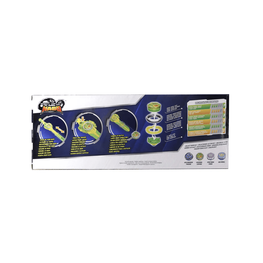 Infinity Nado Power Pack - Lightning Leopard Sword & Nado - Tools 4 Teaching