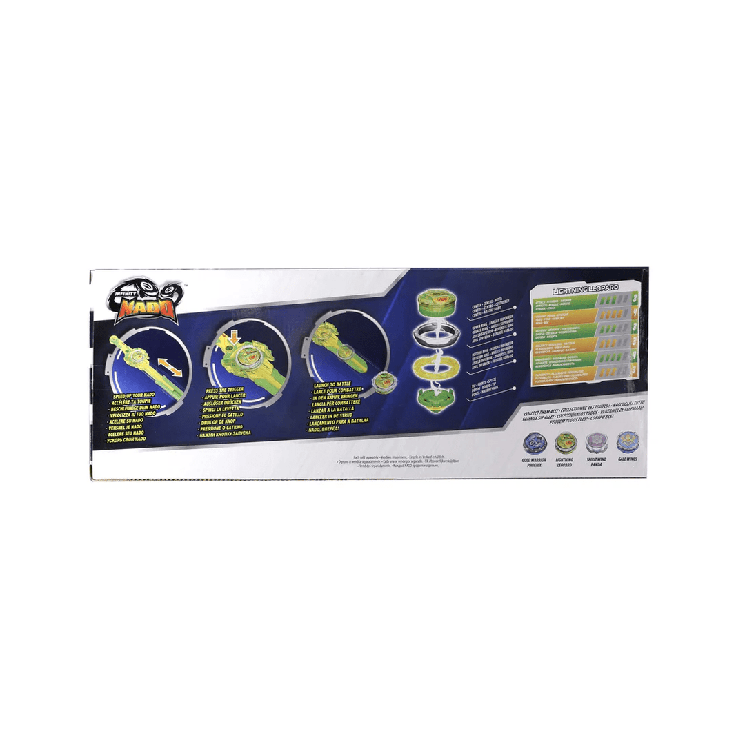 Infinity Nado Power Pack - Lightning Leopard Sword &amp; Nado - Tools 4 Teaching