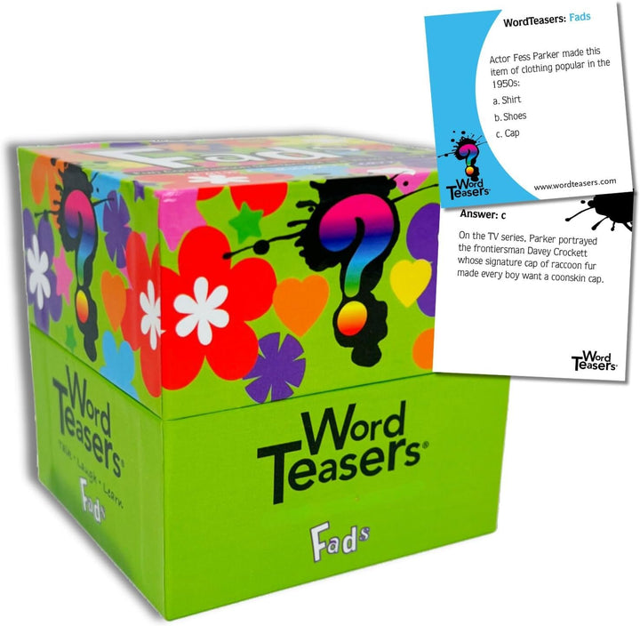 Word Teasers- Fads-Games-Tools 4 Teaching-Classroom Decor and More