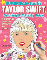 Super Fantastic Taylor Swift Coloring and Activity Book-Activity Pads-Tools 4 Teaching-Classroom Decor and More