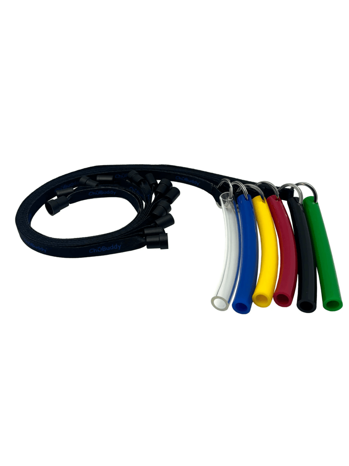 ChuBuddy® Strong Tube Regular Neck Lanyard 1/2" Clip (Assorted) - Tools 4 Teaching