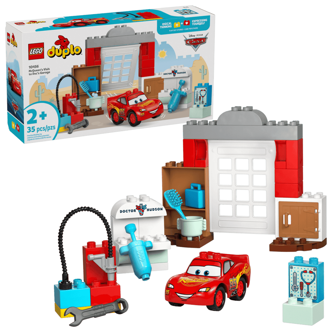 LEGO® DUPLO® │ Disney and Pixar Cars McQueen’s Visit to Doc’s Garage - Tools 4 Teaching