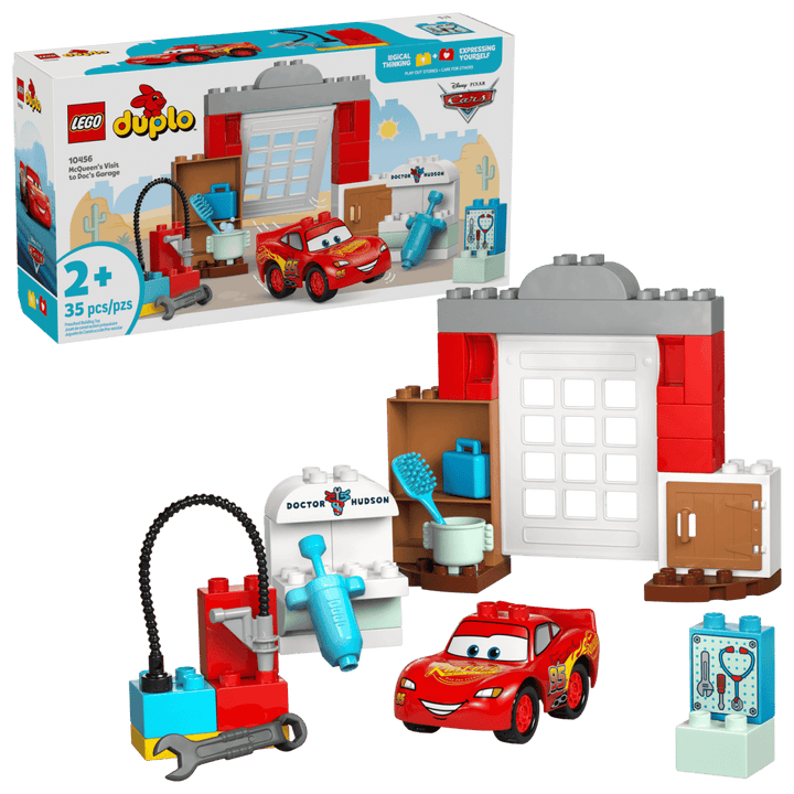 LEGO® DUPLO® │ Disney and Pixar Cars McQueen’s Visit to Doc’s Garage - Tools 4 Teaching
