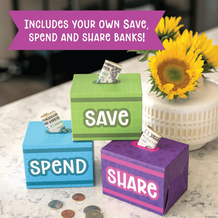 Money Bunch: Save, Spend, Share Peaceable Kingdom Cooperative Board Game - Tools 4 Teaching