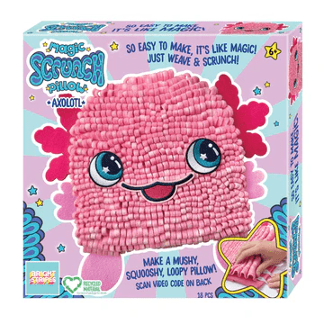 *Magic Scrunch Pillow Axolotl-Craft Activity-Tools 4 Teaching-Classroom Decor and More