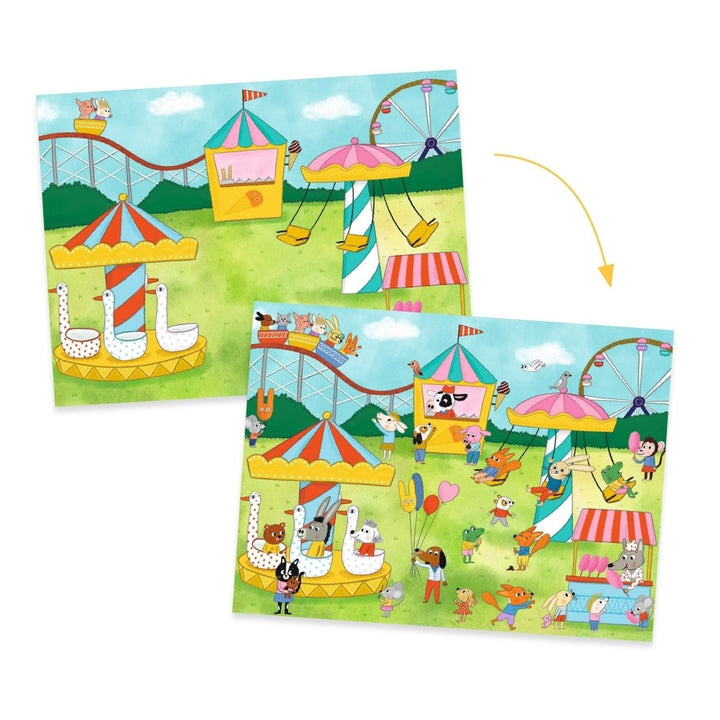 Party Time Rub on Transfers - Tools 4 Teaching