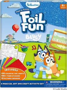 Foil Fun: Bluey