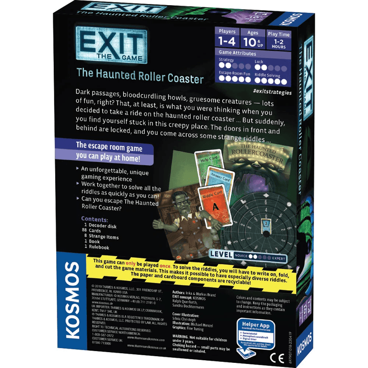 EXIT: The Game- The Haunted Rollercoaster