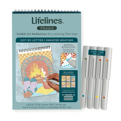 Lifelines® FlowArt® - Dot-By-Letter™ | Sweater Weather - Tools 4 Teaching