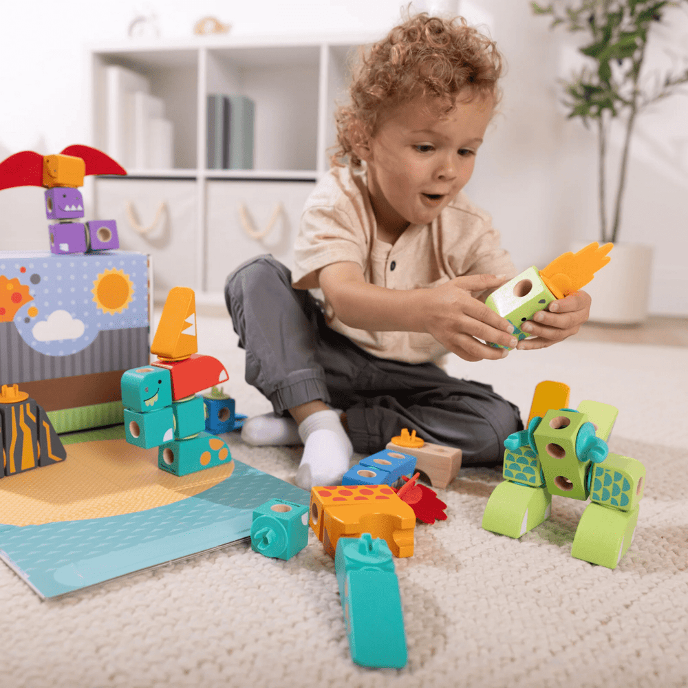 Blockables™ Dinosaur Play Set-Baby & Toddler-Tools 4 Teaching-Classroom Decor and More