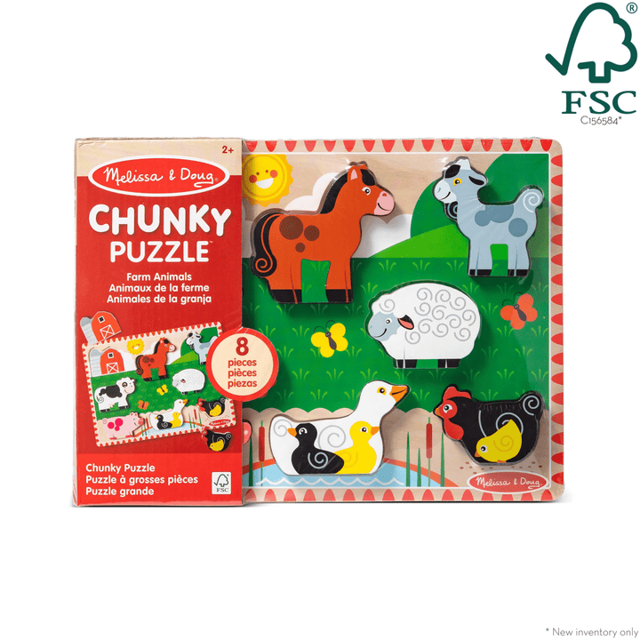 Farm Chunky Puzzle-Puzzles-Tools 4 Teaching-Classroom Decor and More