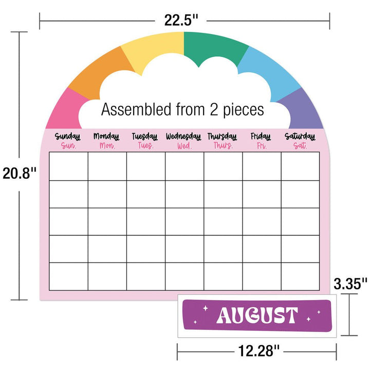 Retro Remix Decor Calendar-Calendars-Tools 4 Teaching-Classroom Decor and More