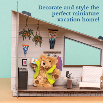 DIY Miniature Cozy Bear Cabin-Craft Activity-Tools 4 Teaching-Classroom Decor and More