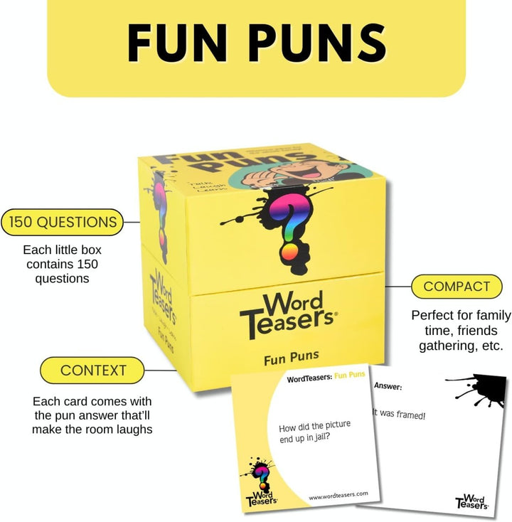 WordTeasers®: Fun Puns-Games-Tools 4 Teaching-Classroom Decor and More
