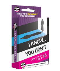 I know, You don&