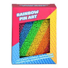 Rainbow Pin Art-Sensory Play-Tools 4 Teaching-Classroom Decor and More