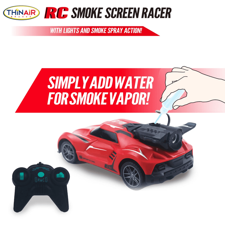 RC Smoke Screen Racer Red-Vehicles & Construction-Tools 4 Teaching-Classroom Decor and More