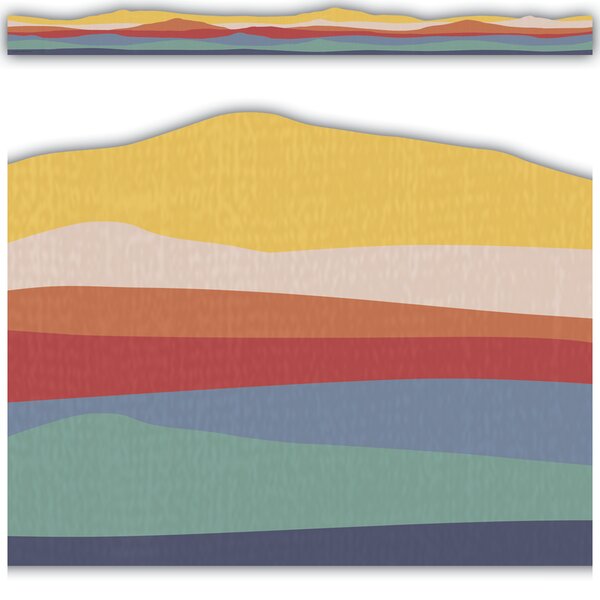 Moving Mountains Road Trip On the Horizon Magnetic Border-Borders-Tools 4 Teaching-Classroom Decor and More