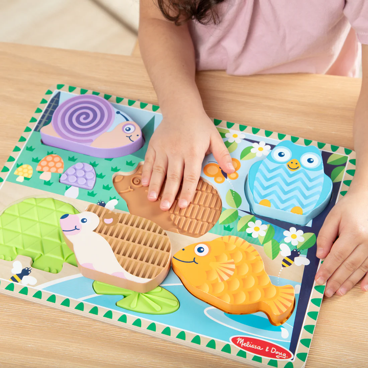 Forest Friends Touch and Feel Puzzle-Puzzles-Tools 4 Teaching-Classroom Decor and More