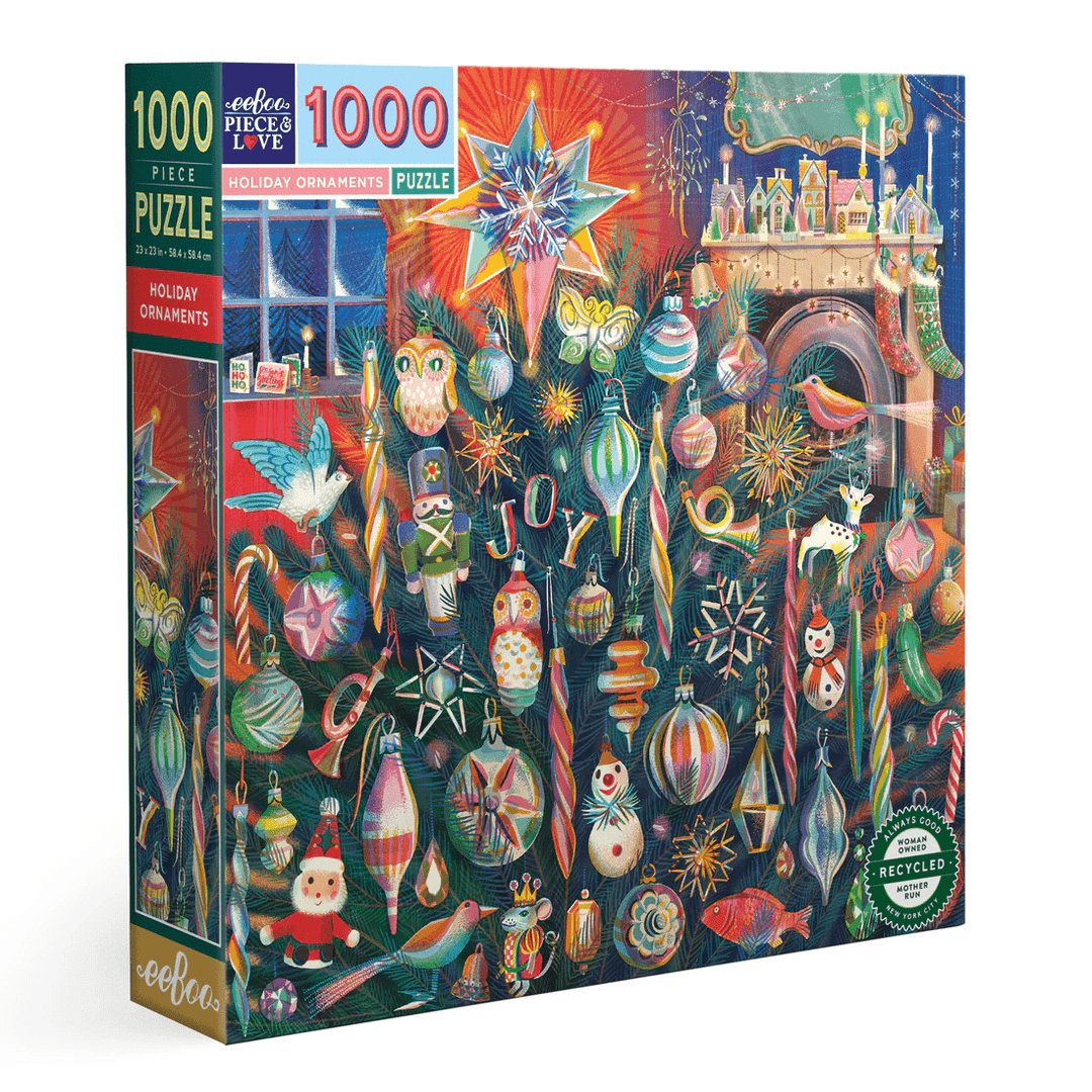 Holiday Ornaments 1000pc Puzzle-Tools 4 Teaching-Classroom Decor and More