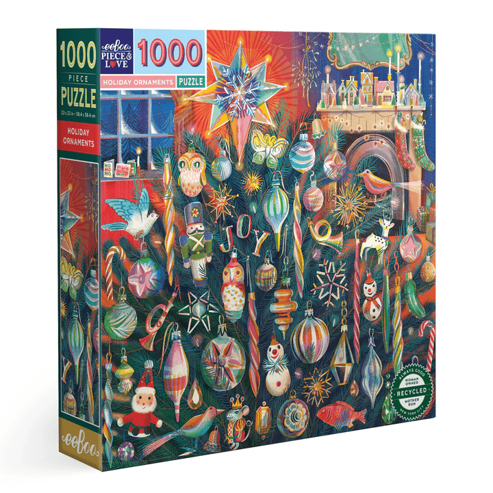 Holiday Ornaments 1000pc Puzzle-Tools 4 Teaching-Classroom Decor and More