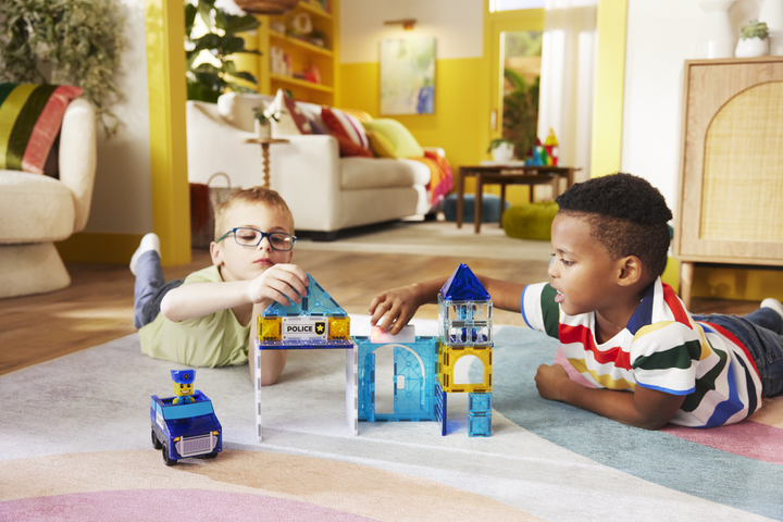 MAGNA-TILES® Police Station™ 35 Piece Set - Tools 4 Teaching